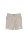 Jongens Knitted Shorts Sebastian van Baje Studio in de kleur Sand melange in maat 134-140.
