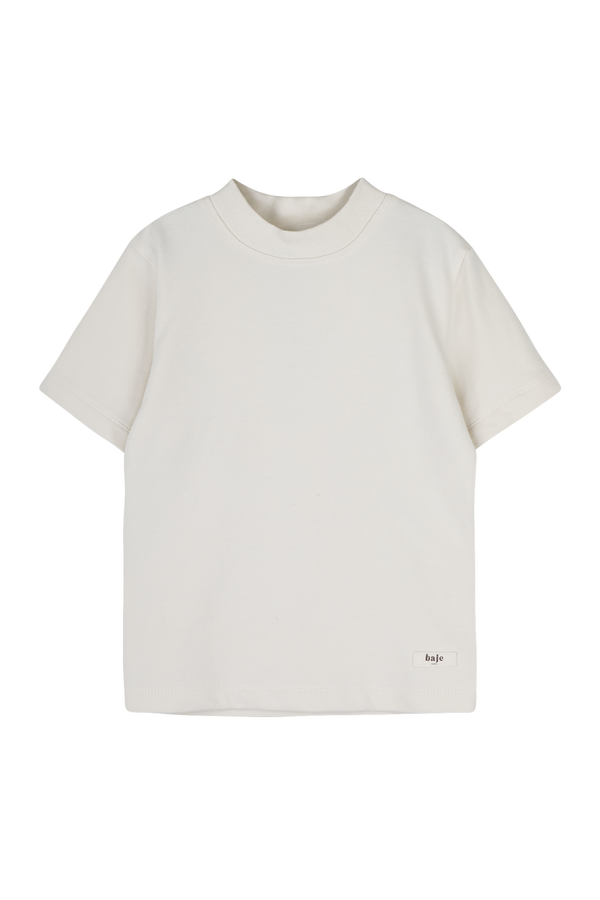 Jongens T-Shirt Leon van Baje Studio in de kleur White coconut in maat 134-140.
