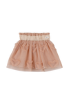 Meisjes Tule Skirt Cedeira van Baje Studio in de kleur Rose cafe in maat 134-140.