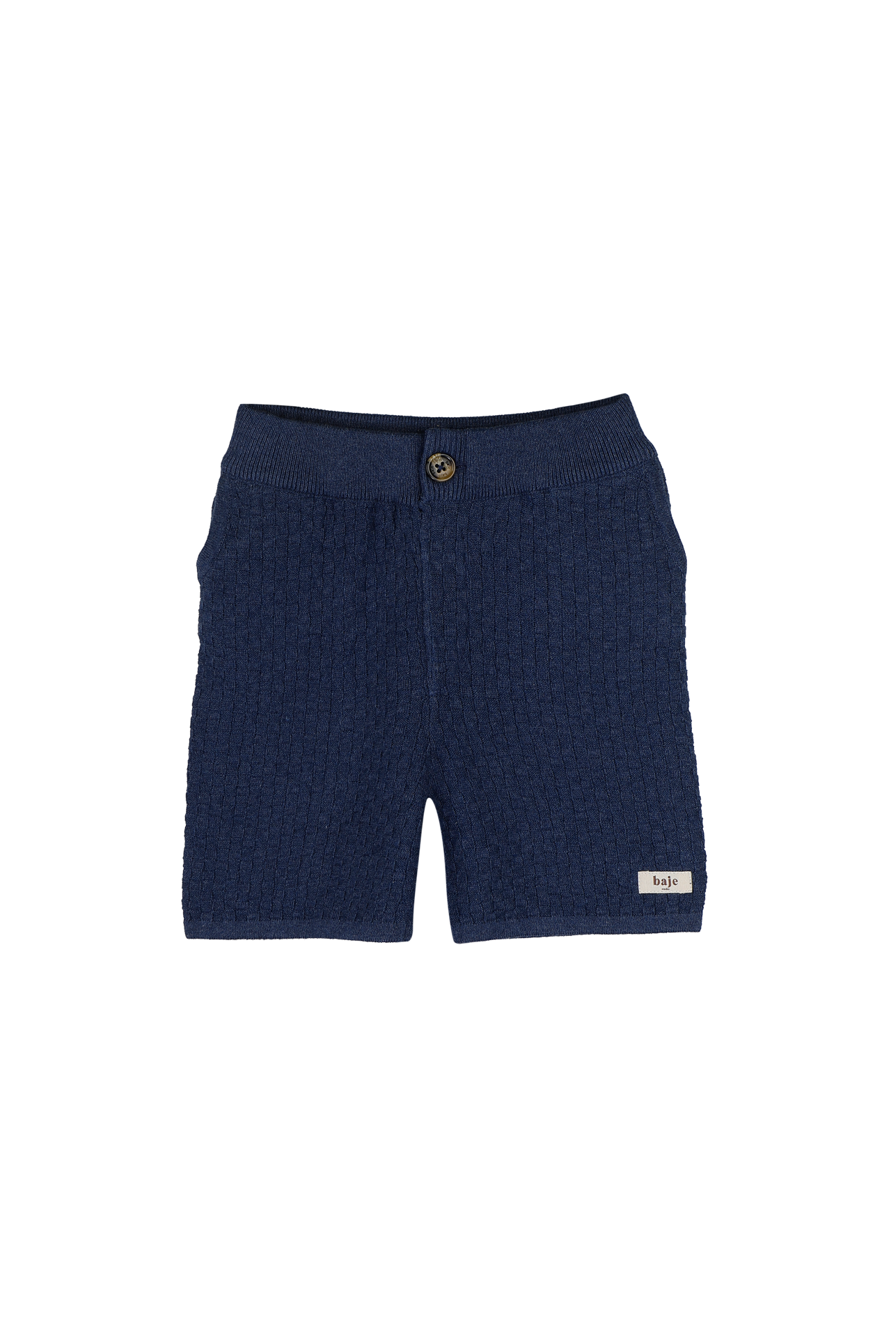 Jongens Shorts Mozi van Baje Studio in de kleur Blue dark in maat 134-140.