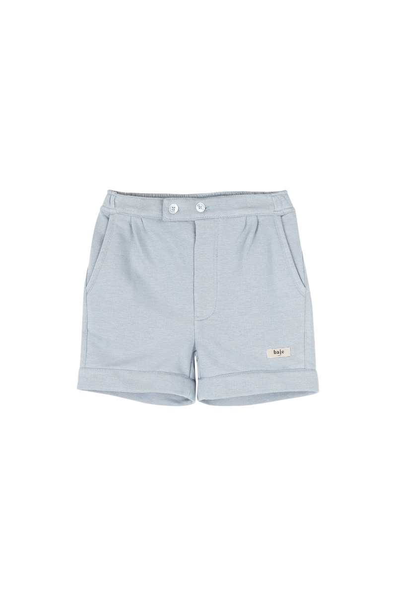 Jongens Shorts Mino van Baje Studio in de kleur Blue sky in maat 134-140.