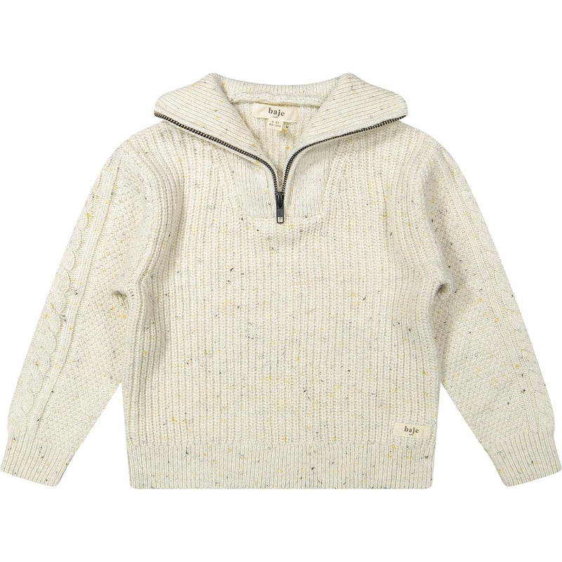 Jongens Sweater Knitwear Lenn van Baje Studio in de kleur Sand desert multicolor in maat 134-140.