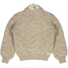 Meisjes Sweater Knitwear Velan van Baje Studio in de kleur Sand melange multicolor in maat 134-140.