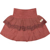 Meisjes Skirt Short Paige van Baje Studio in de kleur Red maroon in maat 134-140.