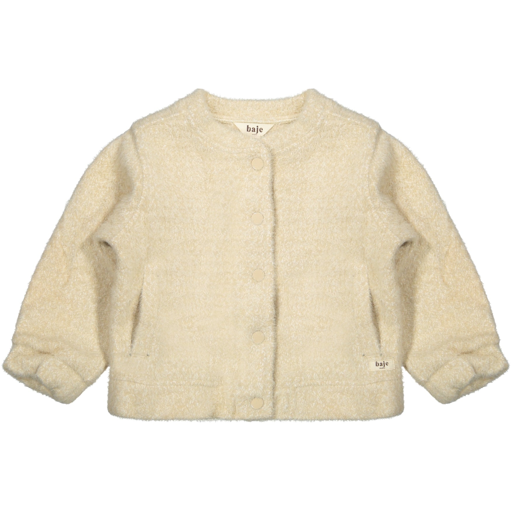 Meisjes Jacket indoor Sainte van Baje Studio in de kleur Sand desert in maat 134-140.