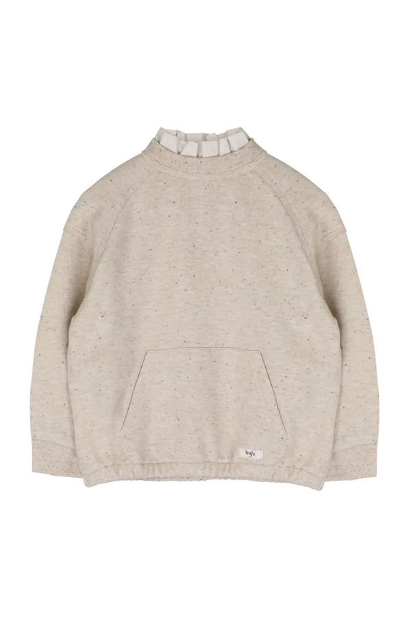 Meisjes Sweater Noile van Baje Studio in de kleur Beige in maat 134-140.