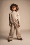 Meisjes Sweater Noile van Baje Studio in de kleur Beige in maat 134-140.