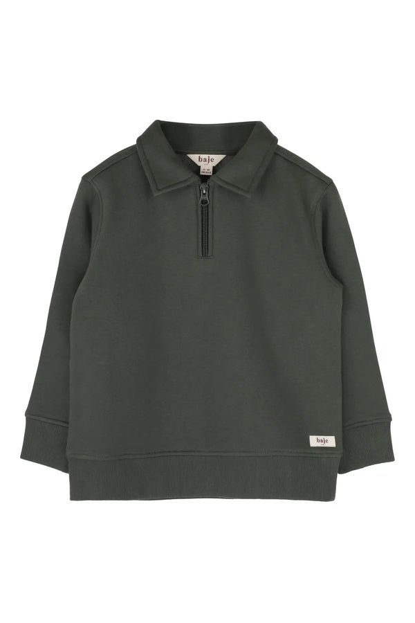Baje Studio Polosweater with zipper Cooper