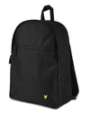 Jongens Backpack van Lyle & Scott in de kleur Z865 Jet Black in maat One Size.