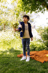 Jongens Shortsleeve BARANQS241 van Quapi in de kleur Sand in maat 122-128.