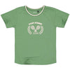 Jongens Shortsleeve BARENTQS241 van Quapi in de kleur Green in maat 122-128.