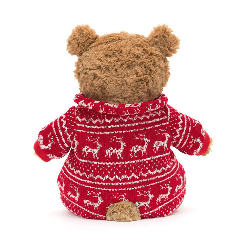 Jellycat Bartholomew Bear Winter Pyjamas