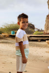 Jongens Shortsleeve BARTJEQS243 van Quapi in de kleur White in maat 122-128.