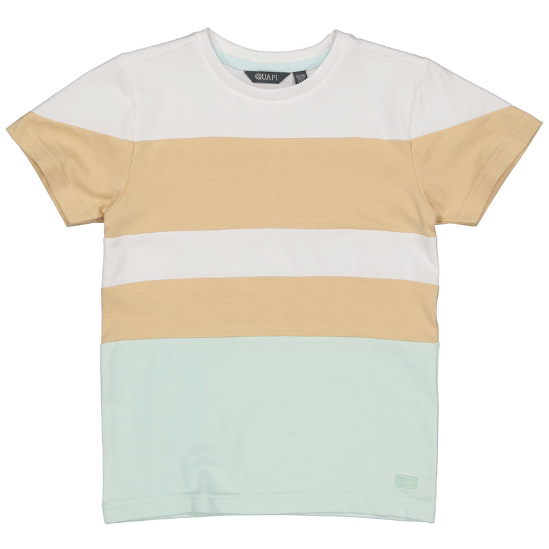 Jongens Shortsleeve BARTJEQS243 van Quapi in de kleur White in maat 122-128.