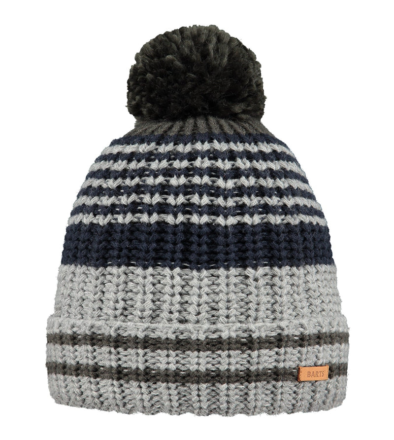 BARTS Edin Beanie heather grey - Bubbles & Bo