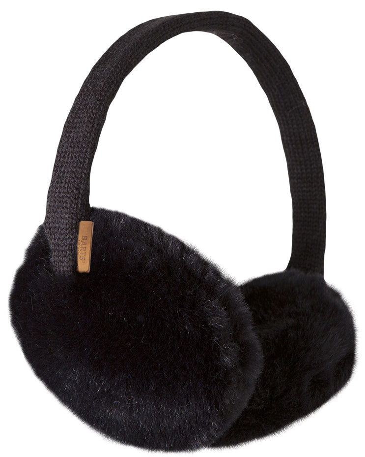 BARTS Plush Earmuffs Black - Bubbles & Bo