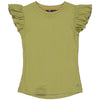 Meisjes Shortsleeve BELIZEQS241 van Quapi in de kleur Cedar Green in maat 122-128.