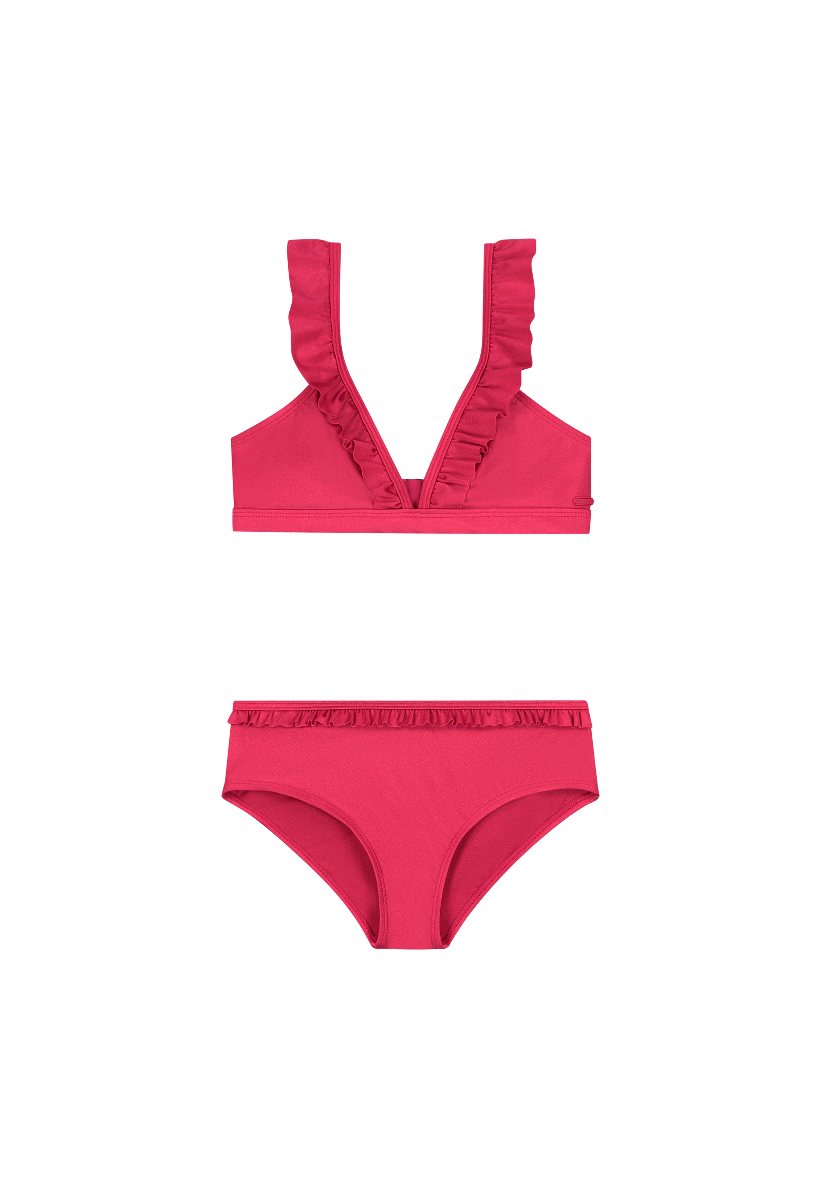 Shiwi Girls BELLA bikini set shiny Red Cerise