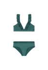 Shiwi Girls BELLA bikini set shiny Green Botanic