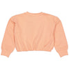 Meisjes Cropped Sweater BERNICEQS241 van Quapi in de kleur Salmon in maat 122-128.