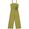 Meisjes Jumpsuit BESSQS242 van Quapi in de kleur Cedar Green in maat 122-128.