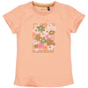 Meisjes Shortsleeve BEYZAQS242 van Quapi in de kleur Salmon in maat 122-128.