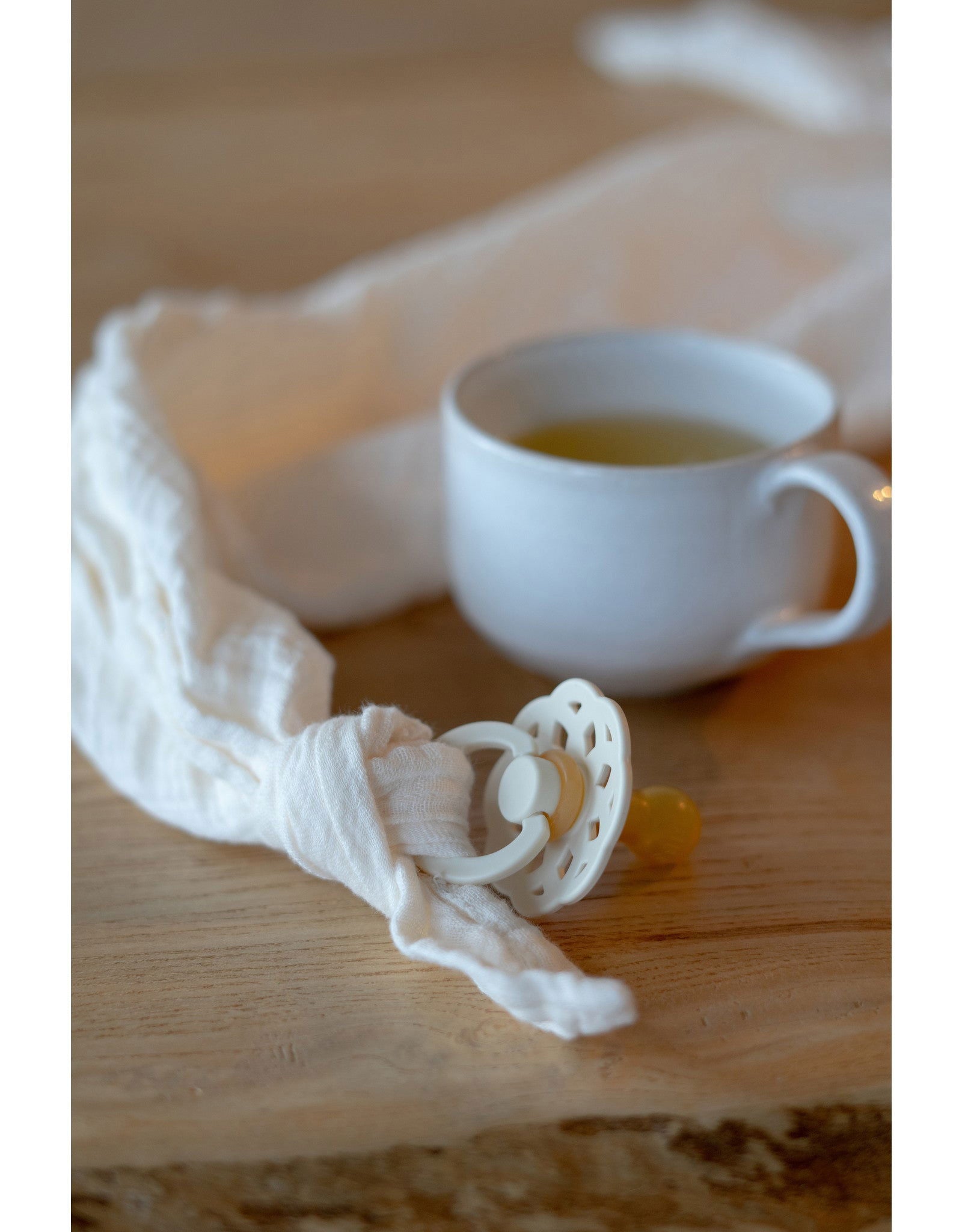 BIBS - Boheme speen in 2 stuks verpakking Ivory/Blossom - Bubbles & Bo