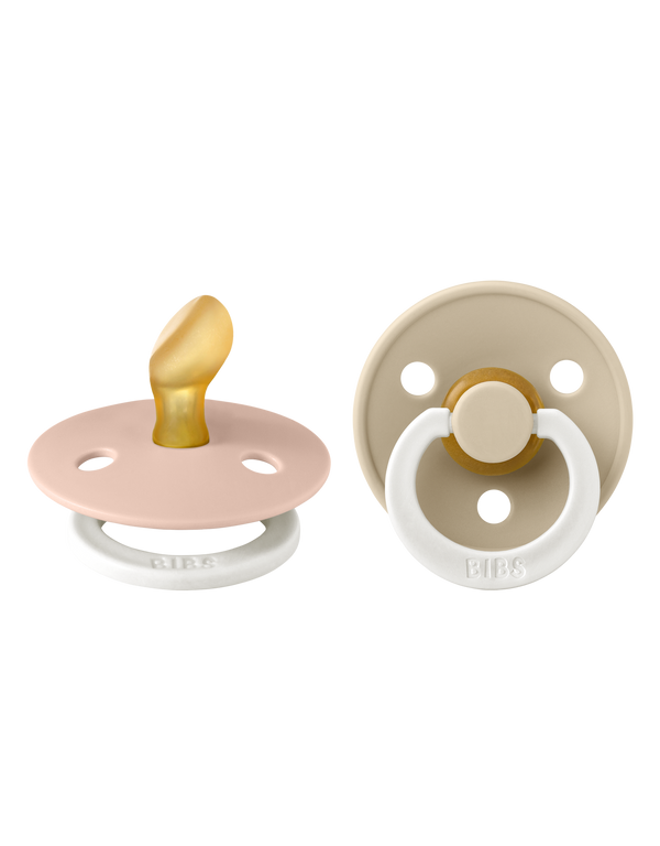 BIBS - Colour speen in 2 stuks verpakking ANATOMIC Blush Glow / Vanilla - Bubbles & Bo