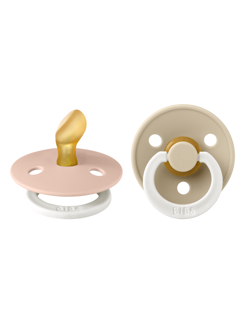 BIBS - Colour speen in 2 stuks verpakking ANATOMIC Blush Glow / Vanilla - Bubbles & Bo