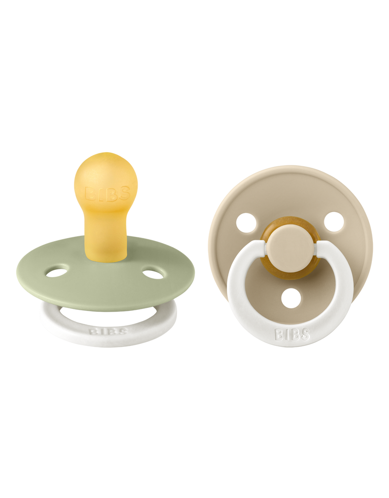 BIBS - Colour speen in 2 stuks verpakking Dusty Blue/Steel Blue - Bubbles & Bo