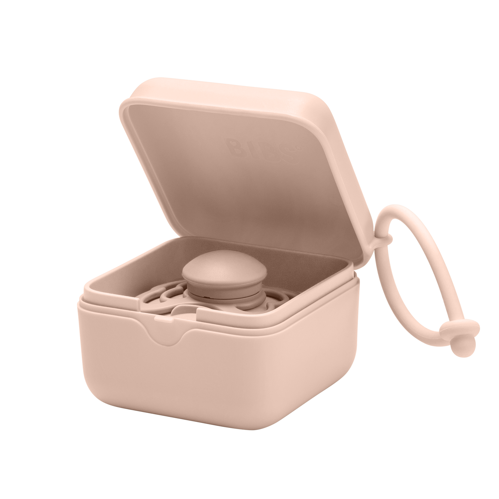 BIBS - Pacifier Box Blush - Bubbles & Bo