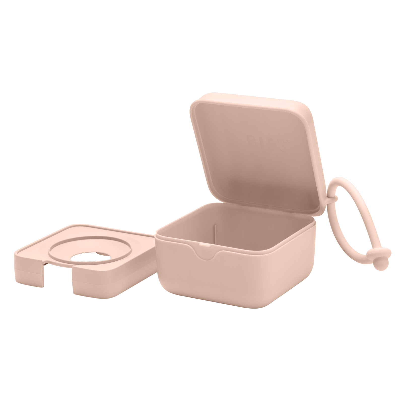 BIBS - Pacifier Box Blush - Bubbles & Bo