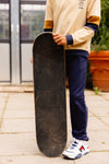 Jongens Sweatpants BINGQS241 van Quapi in de kleur Dark Blue in maat 122-128.