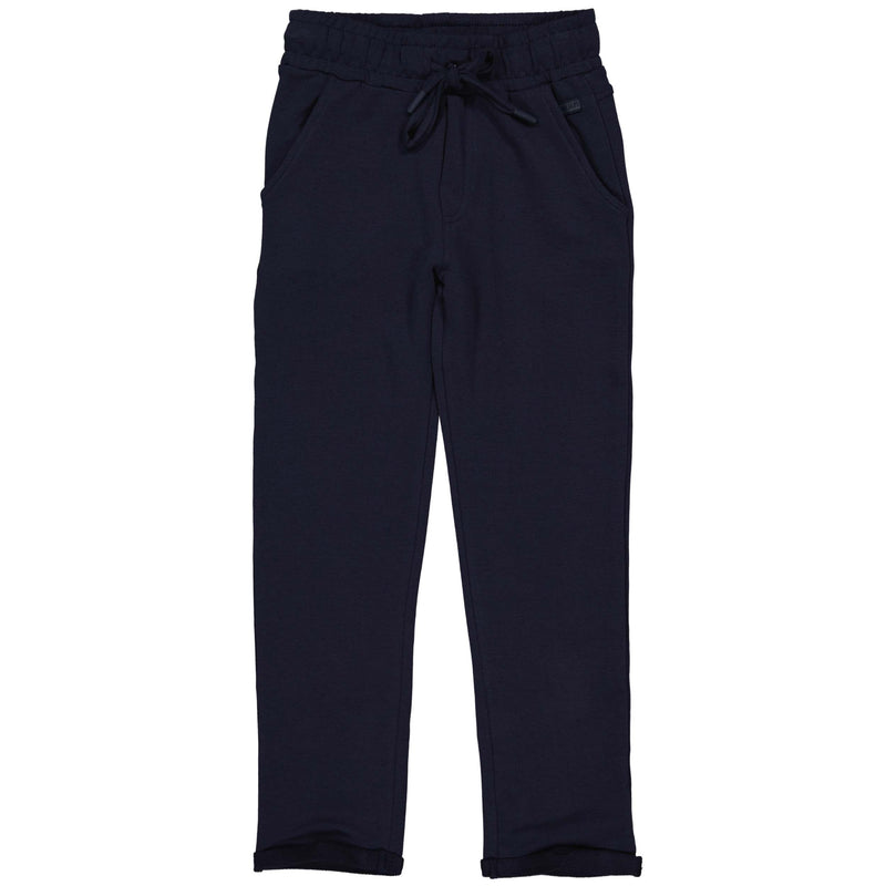 Jongens Sweatpants BINGQS241 van Quapi in de kleur Dark Blue in maat 122-128.