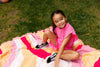 Meisjes Shortsleeve BIRGITQS242 van Quapi in de kleur Pink in maat 122-128.