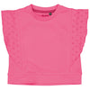 Meisjes Shortsleeve BIRGITQS242 van Quapi in de kleur Pink in maat 122-128.