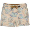 Meisjes Swimshort BLEONQS240 van Quapi in de kleur AOP Sand Leaves in maat 122-128.