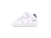 Shoesme Wit met blauwe Basket Sneaker
