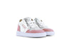 Shoesme Zilver-roze Babysneaker