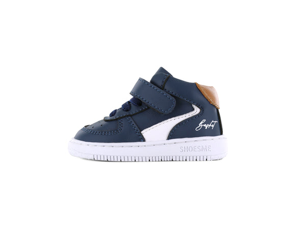 Shoesme Donkerblauwe Basket sneaker