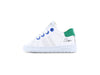 Shoesme wit-groene basket sneaker