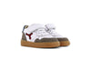 Shoesme wit-taupe basket sneaker