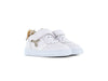 Shoesme wit-leopard basket sneaker