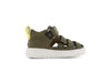 Shoesme dark green basket sandaal