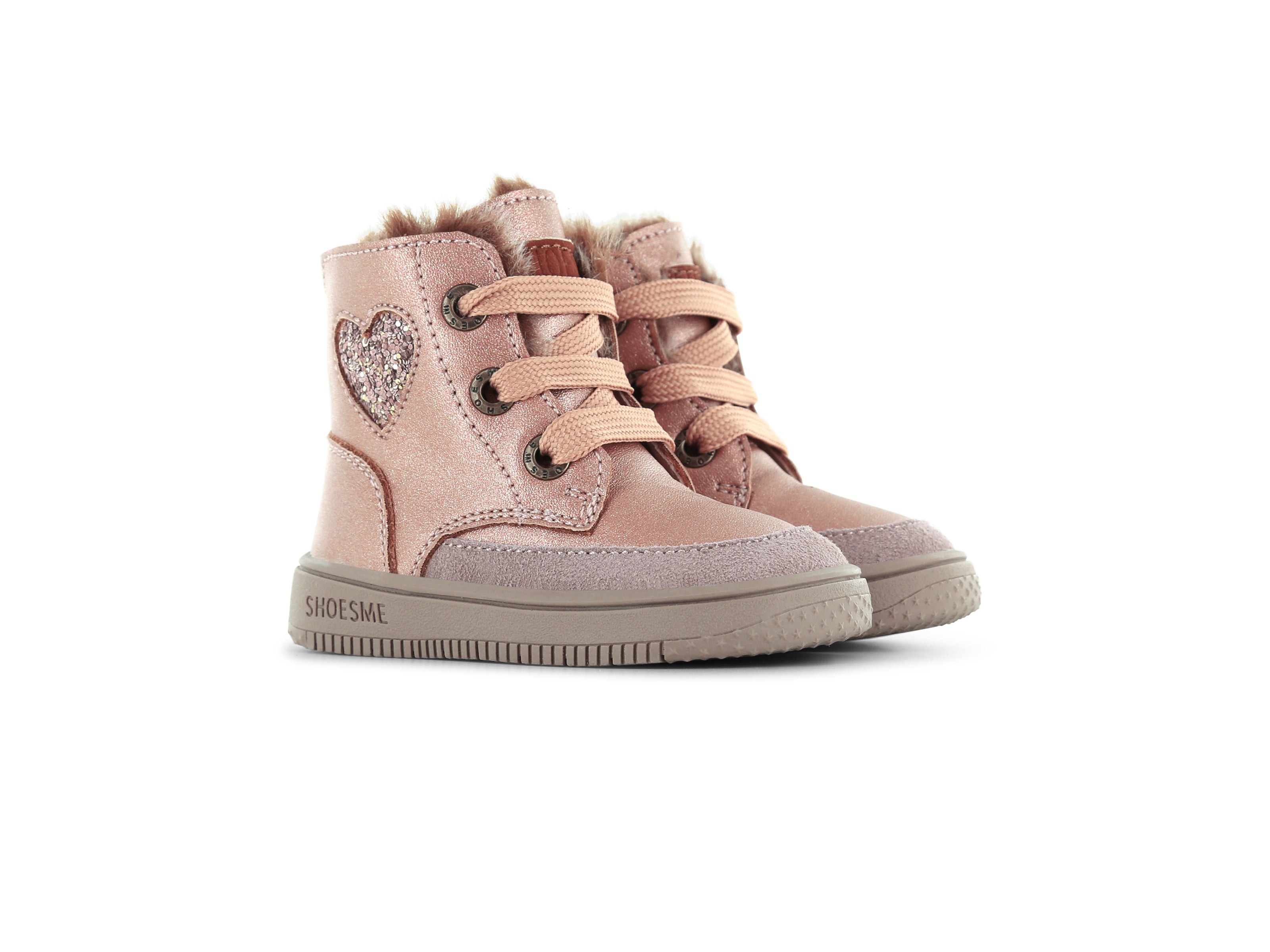 Shoesme hoge sneaker met hart