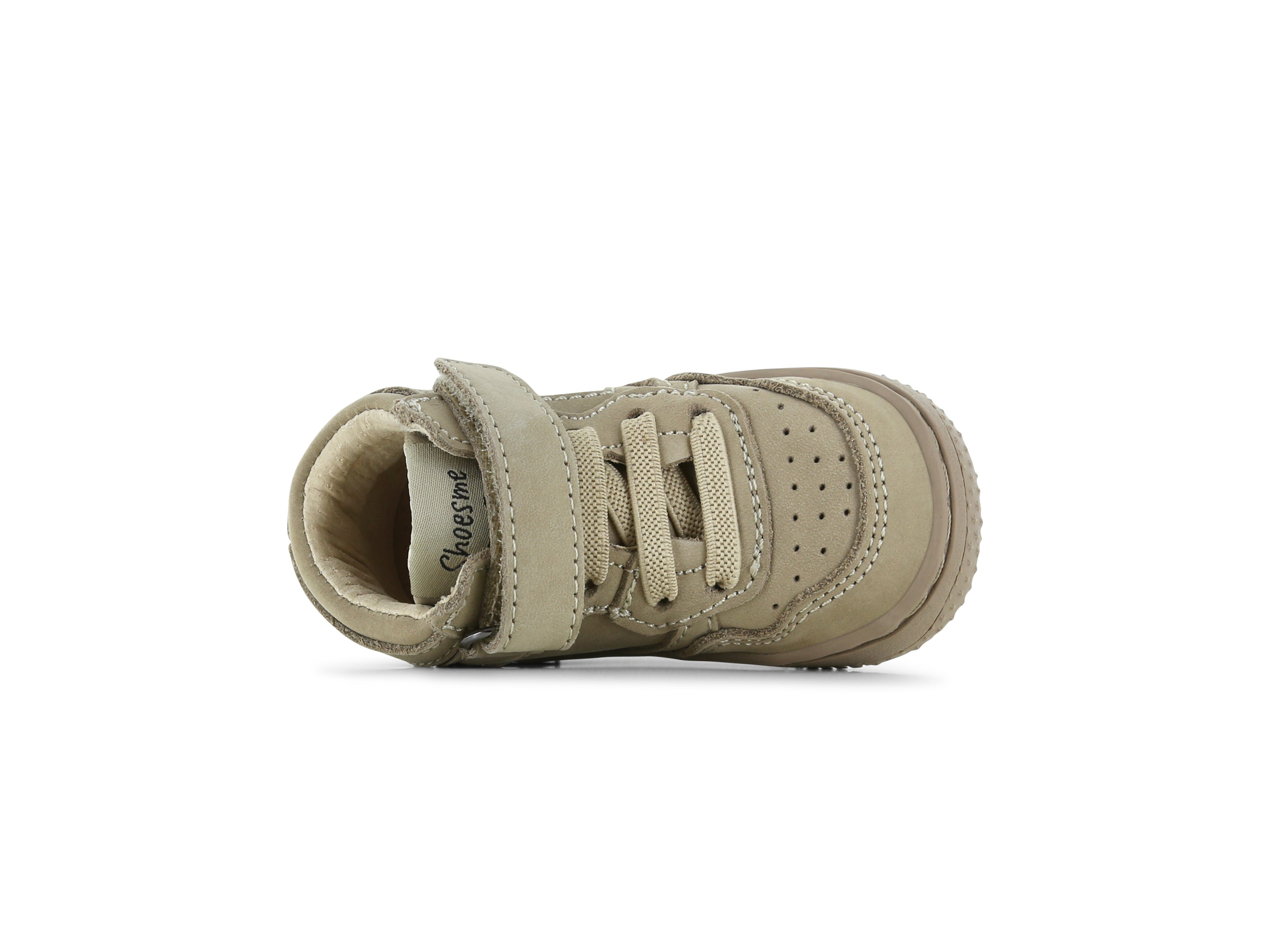 Shoesme taupe basket sneaker