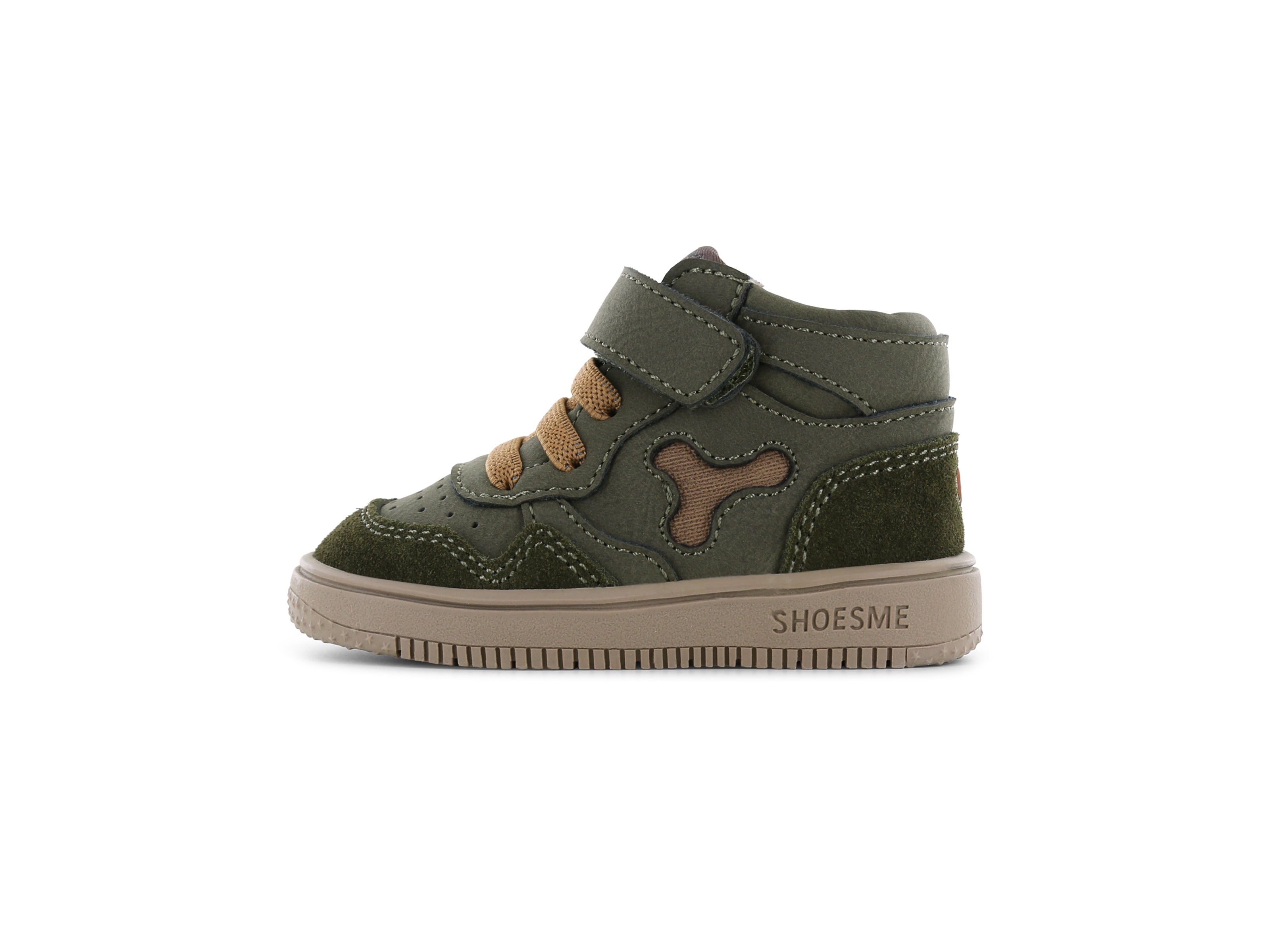 Shoesme groene basket sneaker