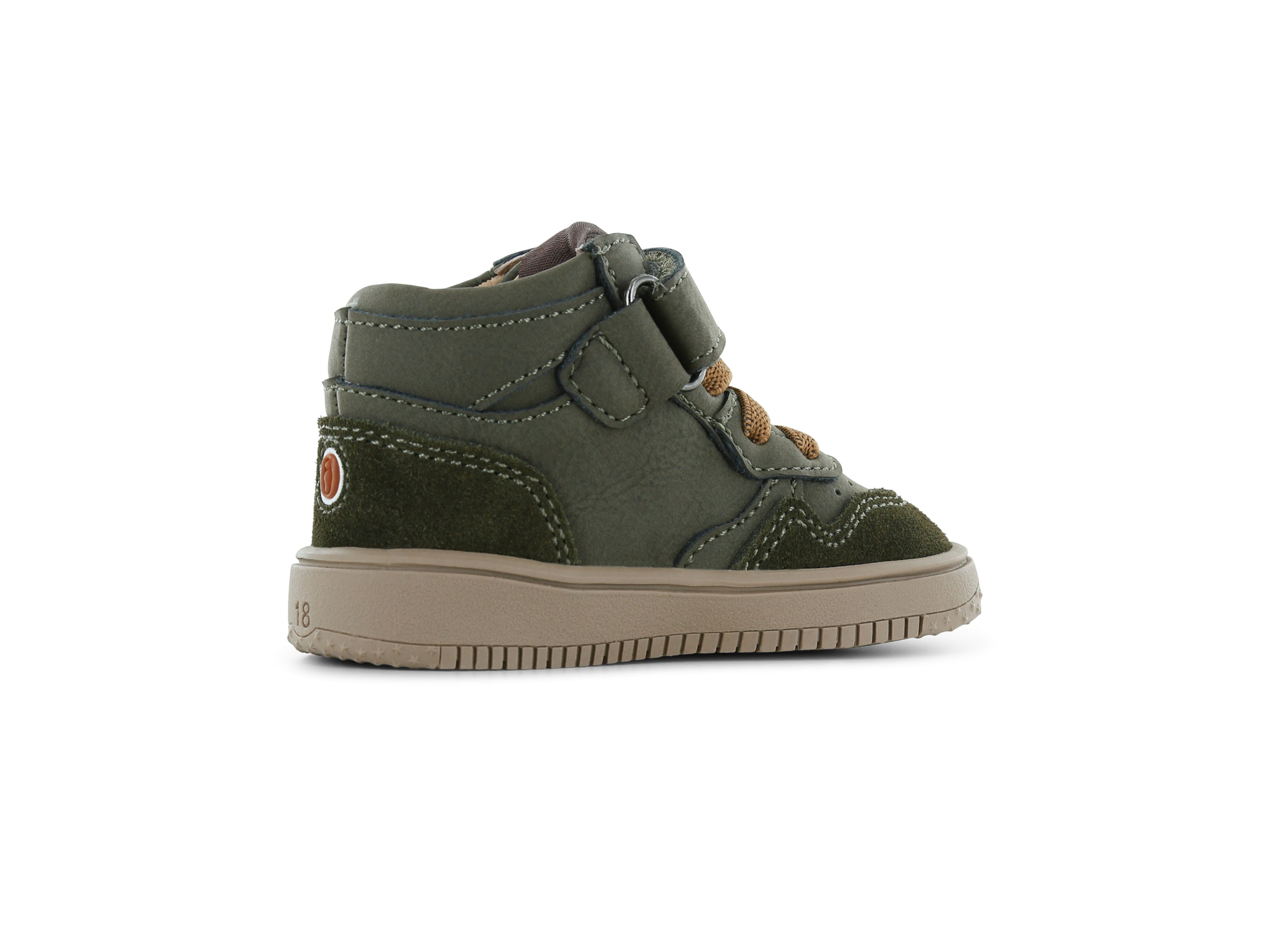 Shoesme groene basket sneaker