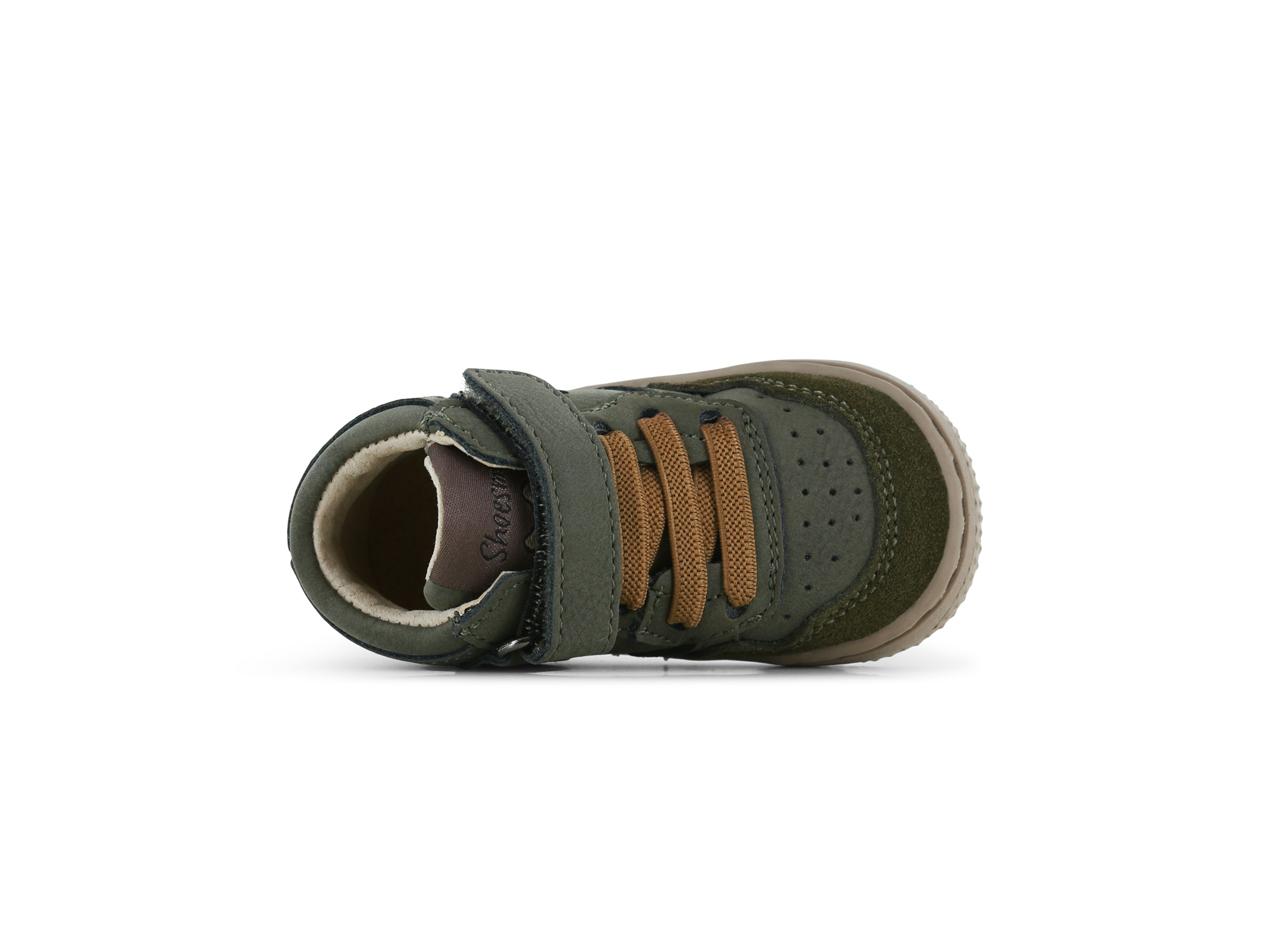 Shoesme groene basket sneaker