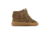 Shoesme bruine sneaker met dotjes